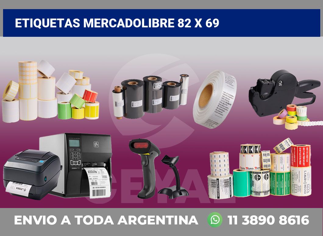 etiquetas mercadolibre 82 x 69