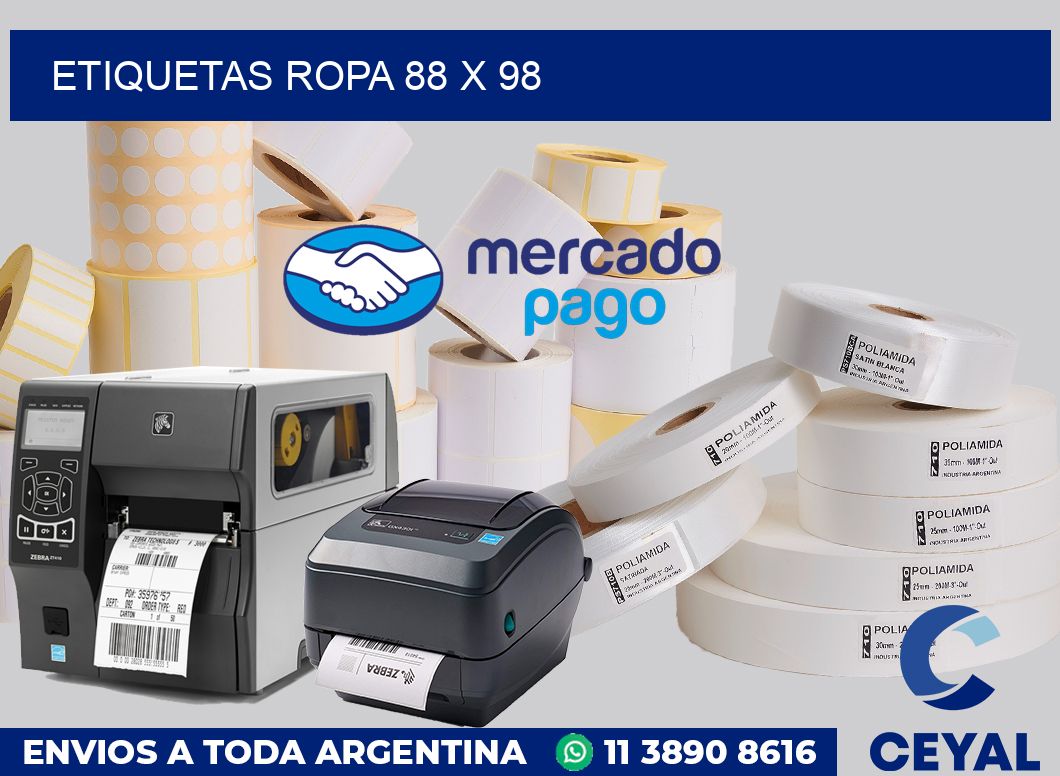 etiquetas ropa 88 x 98