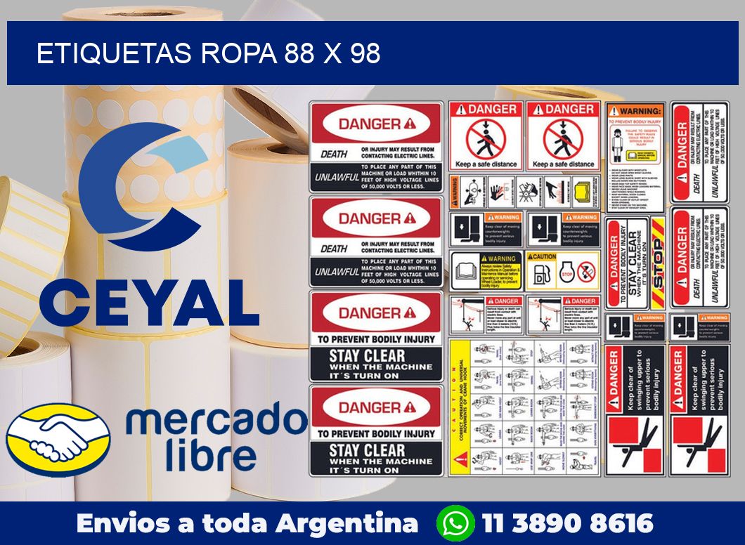 etiquetas ropa 88 x 98