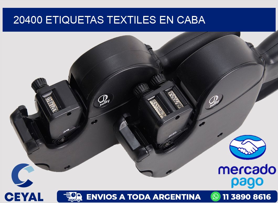 20400 ETIQUETAS TEXTILES EN CABA