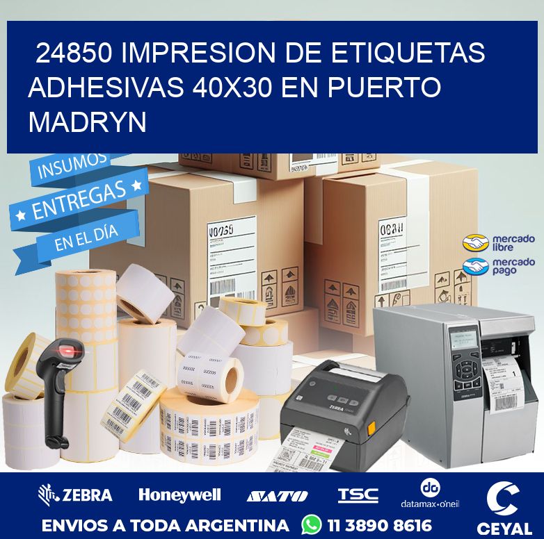 24850 IMPRESION DE ETIQUETAS ADHESIVAS 40X30 EN PUERTO MADRYN