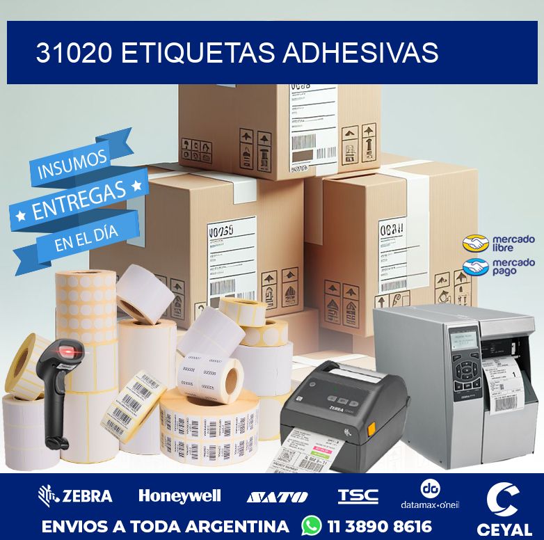 31020 ETIQUETAS ADHESIVAS
