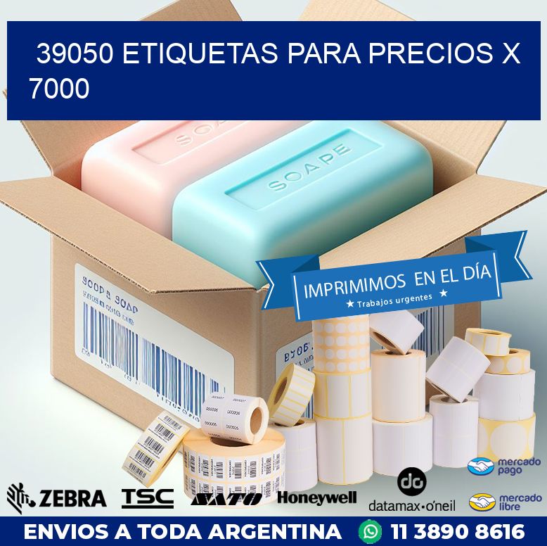 39050 ETIQUETAS PARA PRECIOS X 7000