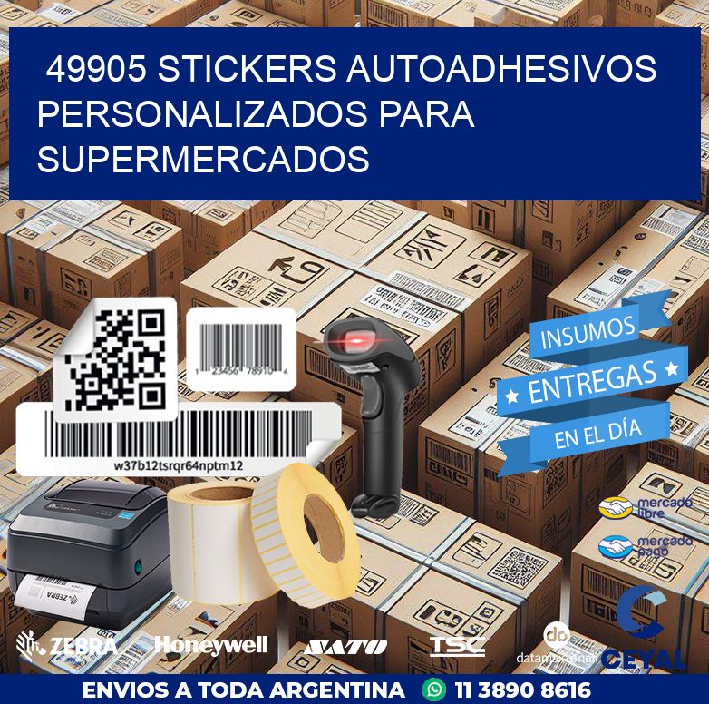 49905 STICKERS AUTOADHESIVOS PERSONALIZADOS PARA SUPERMERCADOS