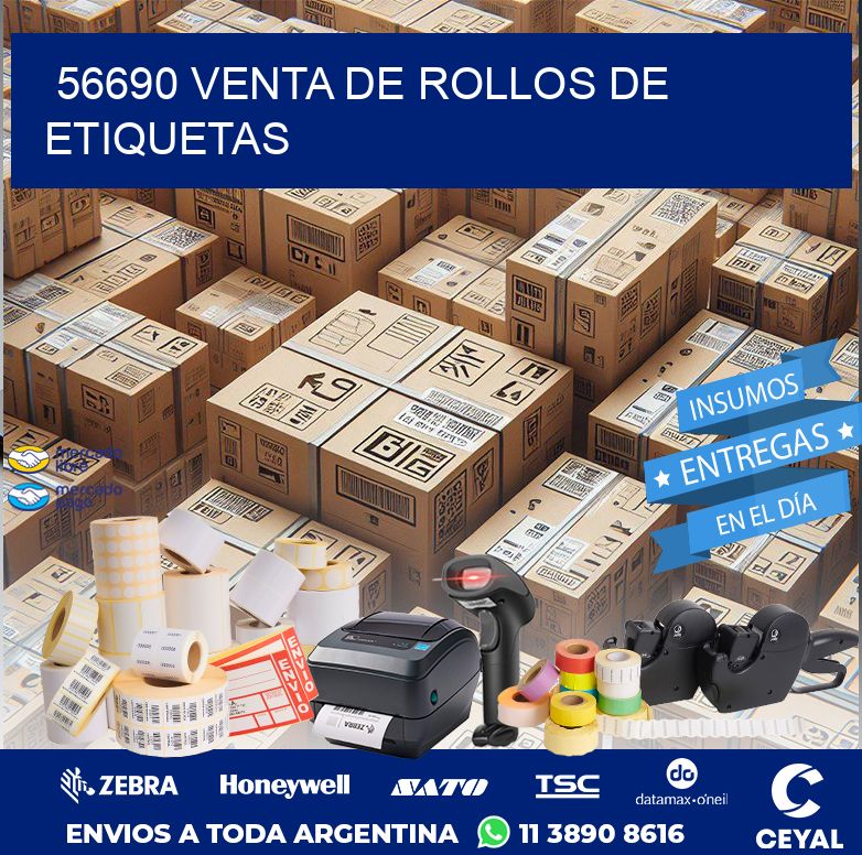 56690 VENTA DE ROLLOS DE ETIQUETAS