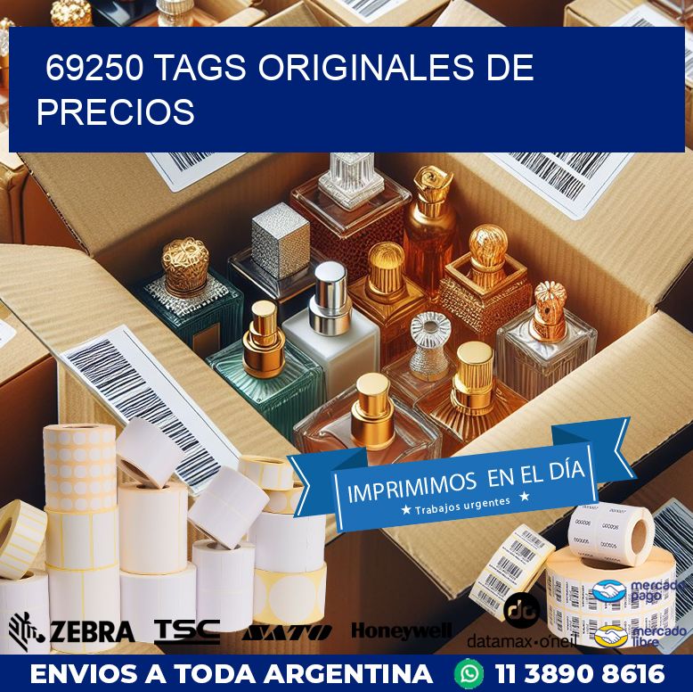69250 TAGS ORIGINALES DE PRECIOS