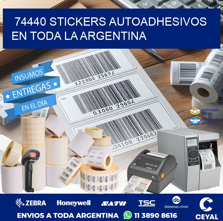 74440 STICKERS AUTOADHESIVOS EN TODA LA ARGENTINA