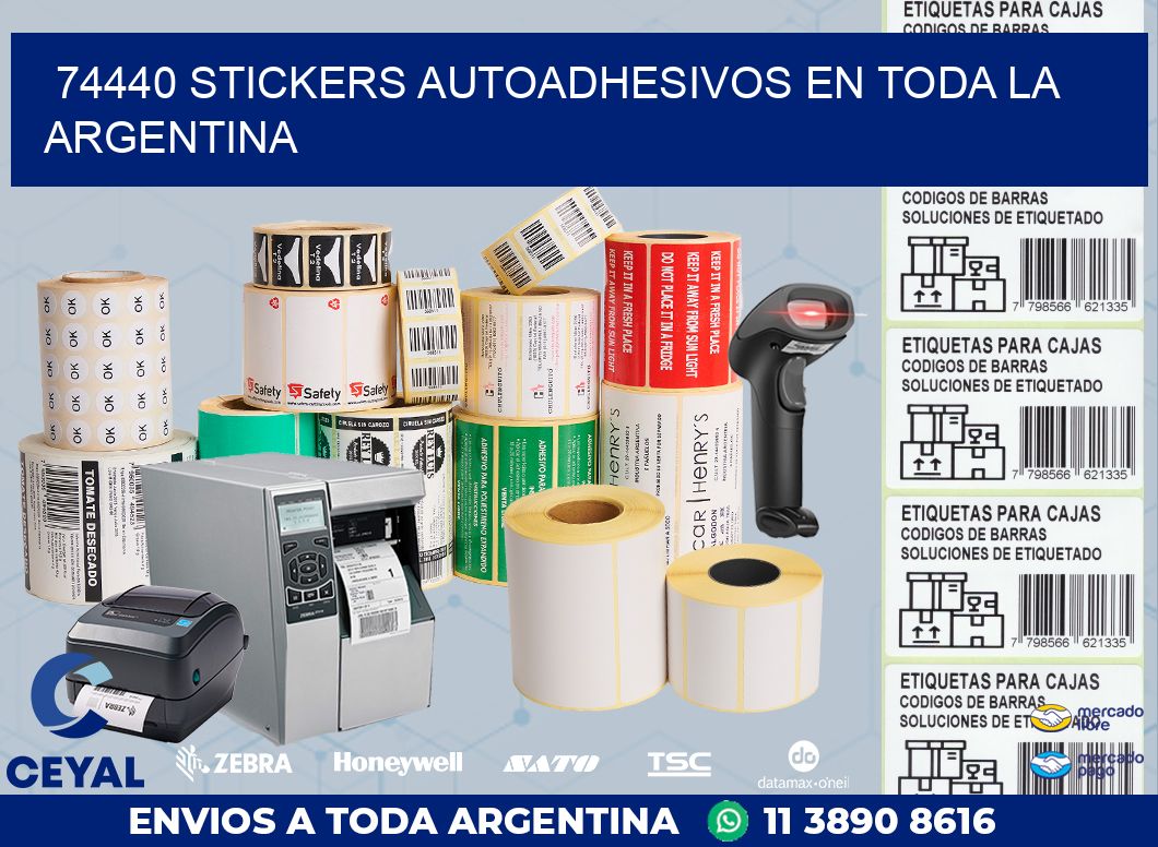 74440 STICKERS AUTOADHESIVOS EN TODA LA ARGENTINA