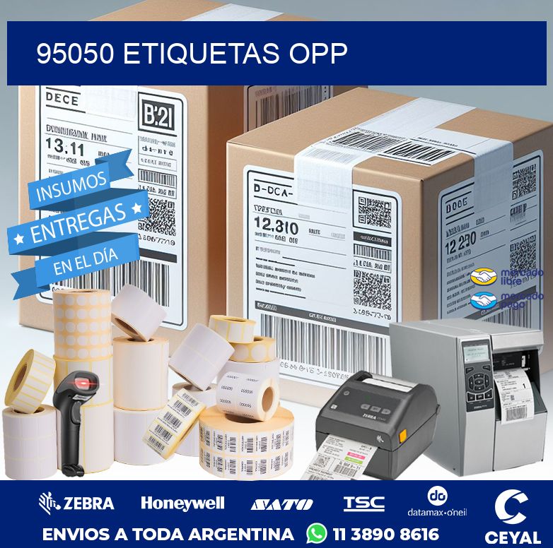 95050 ETIQUETAS OPP