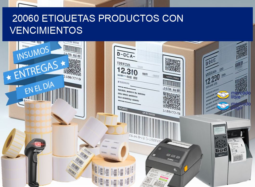 20060 Etiquetas productos con vencimientos