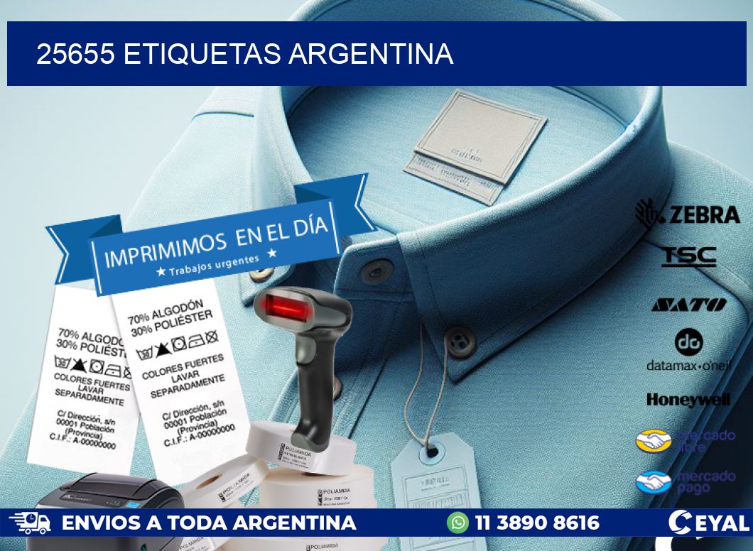 25655 ETIQUETAS ARGENTINA