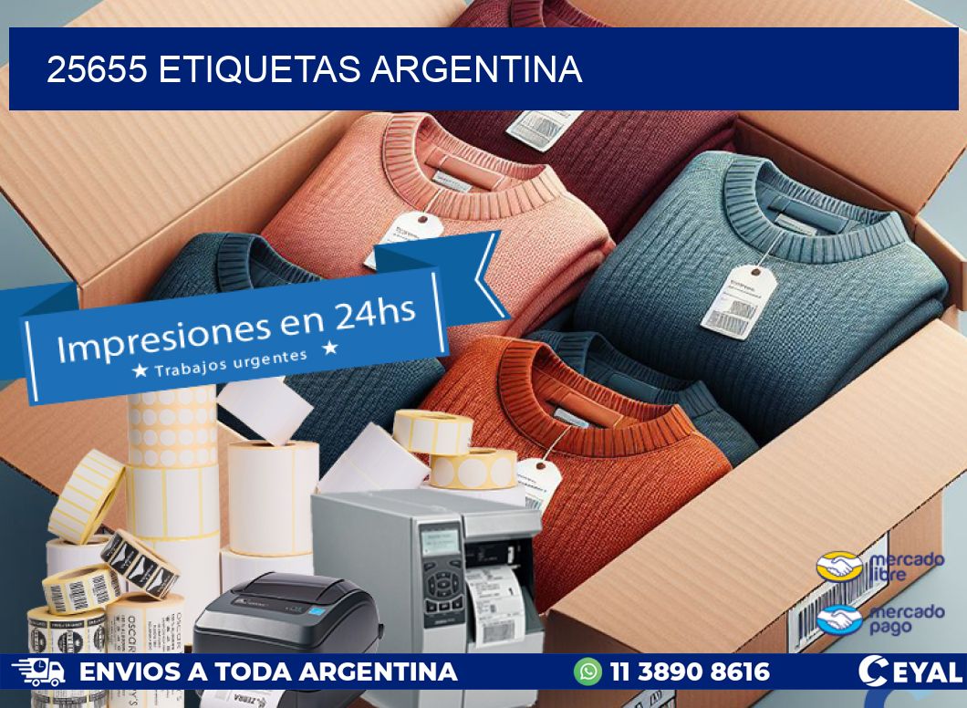 25655 ETIQUETAS ARGENTINA