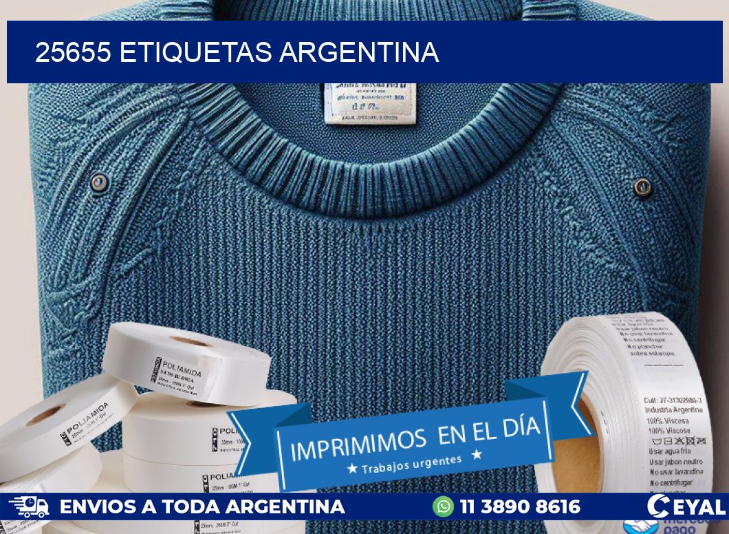 25655 ETIQUETAS ARGENTINA