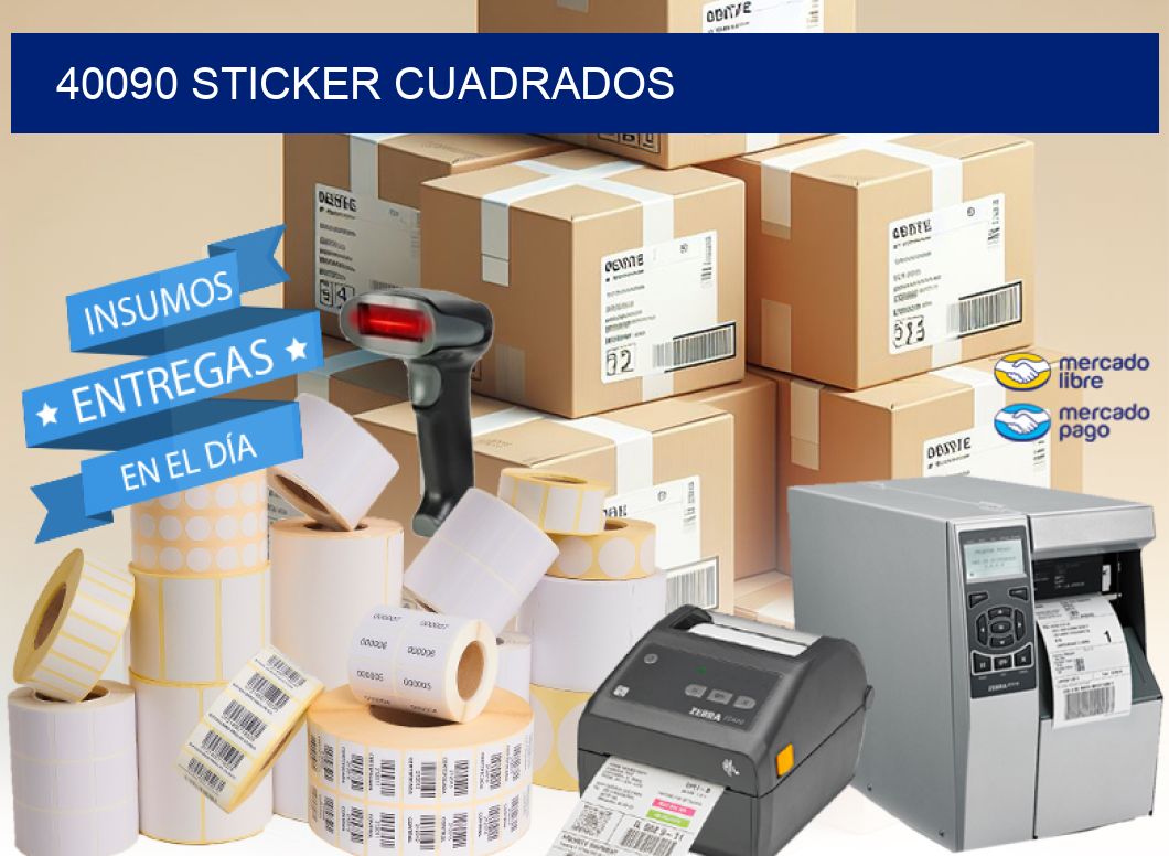 40090 STICKER CUADRADOS