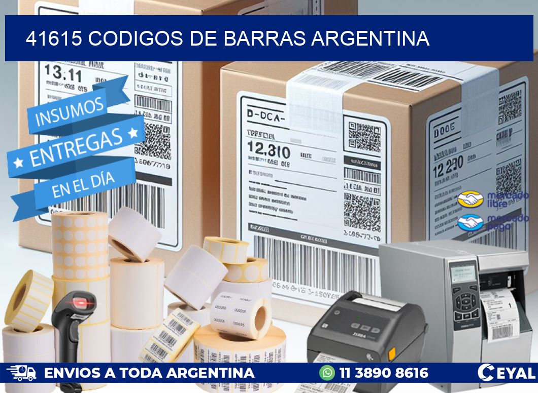 41615 CODIGOS DE BARRAS ARGENTINA