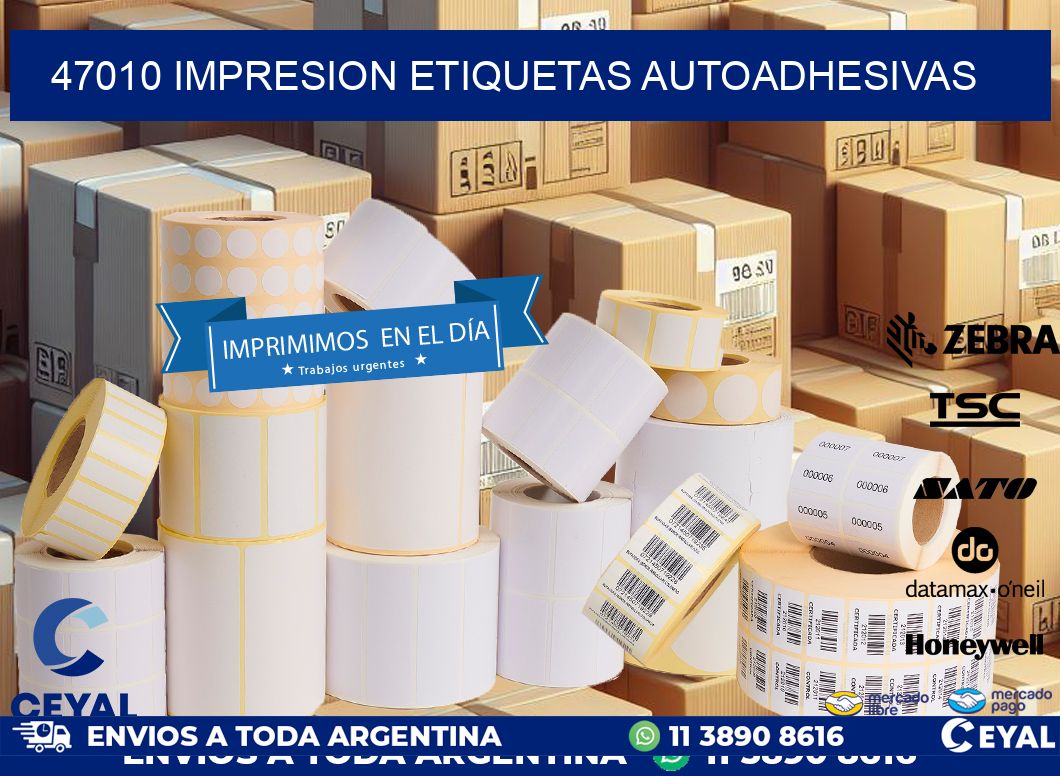 47010 impresion etiquetas autoadhesivas