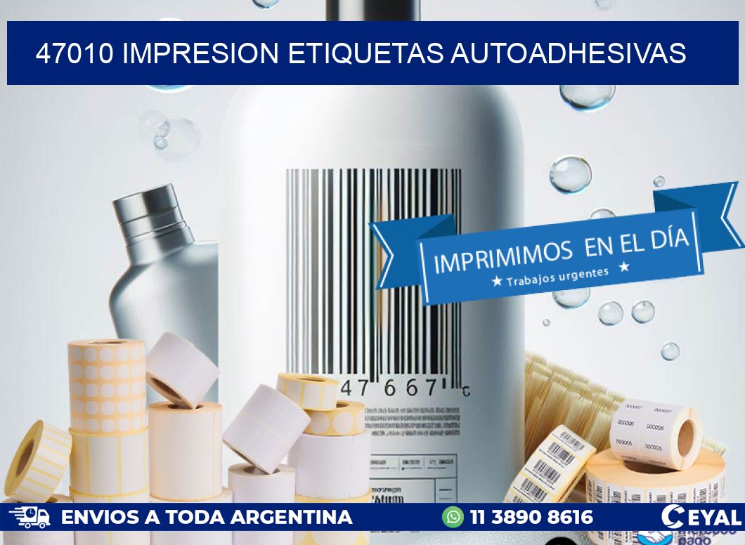 47010 impresion etiquetas autoadhesivas