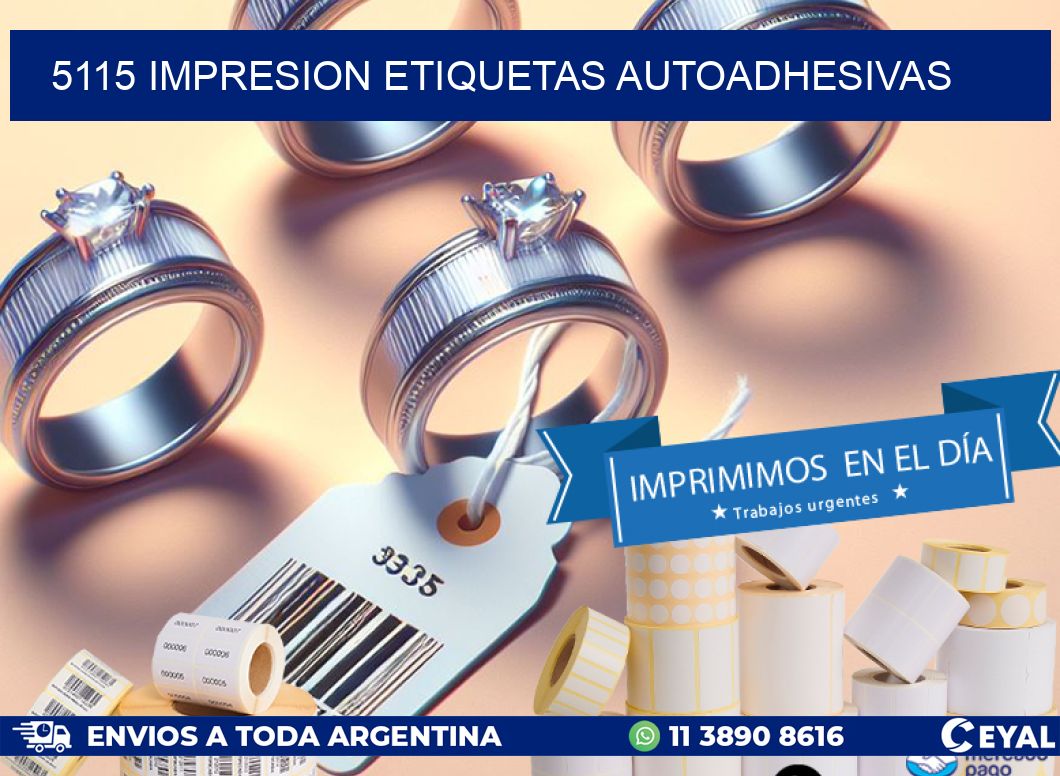 5115 impresion etiquetas autoadhesivas