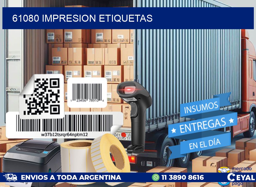 61080 impresion etiquetas