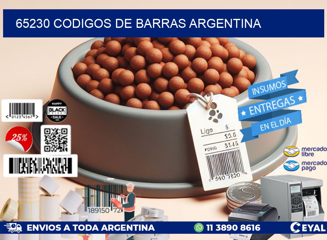 65230 CODIGOS DE BARRAS ARGENTINA