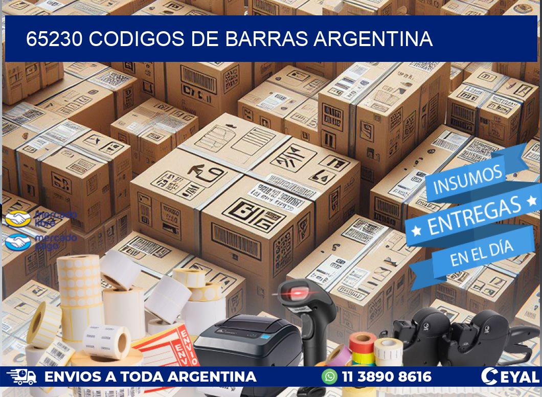 65230 CODIGOS DE BARRAS ARGENTINA