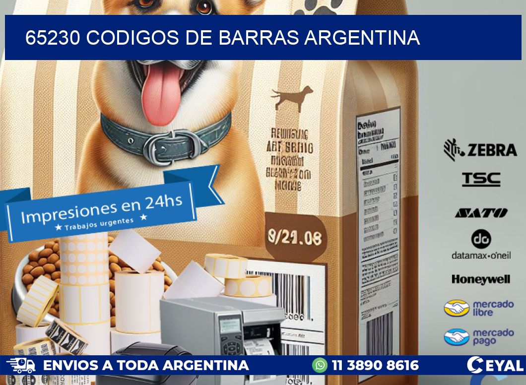 65230 CODIGOS DE BARRAS ARGENTINA