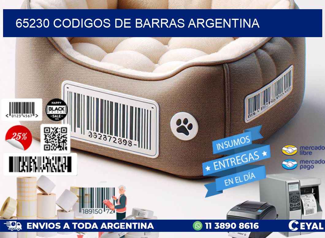 65230 CODIGOS DE BARRAS ARGENTINA