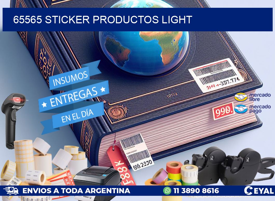 65565 STICKER PRODUCTOS LIGHT