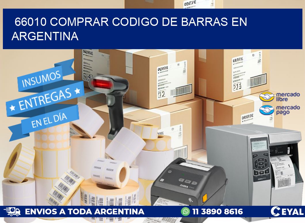 66010 Comprar Codigo de Barras en Argentina