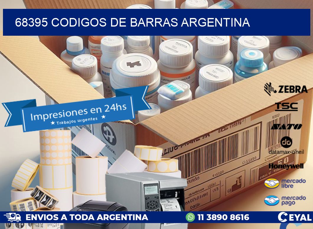 68395 CODIGOS DE BARRAS ARGENTINA