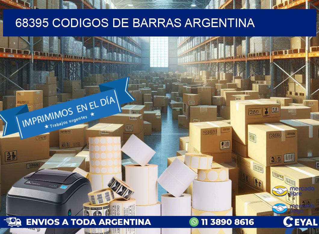 68395 CODIGOS DE BARRAS ARGENTINA