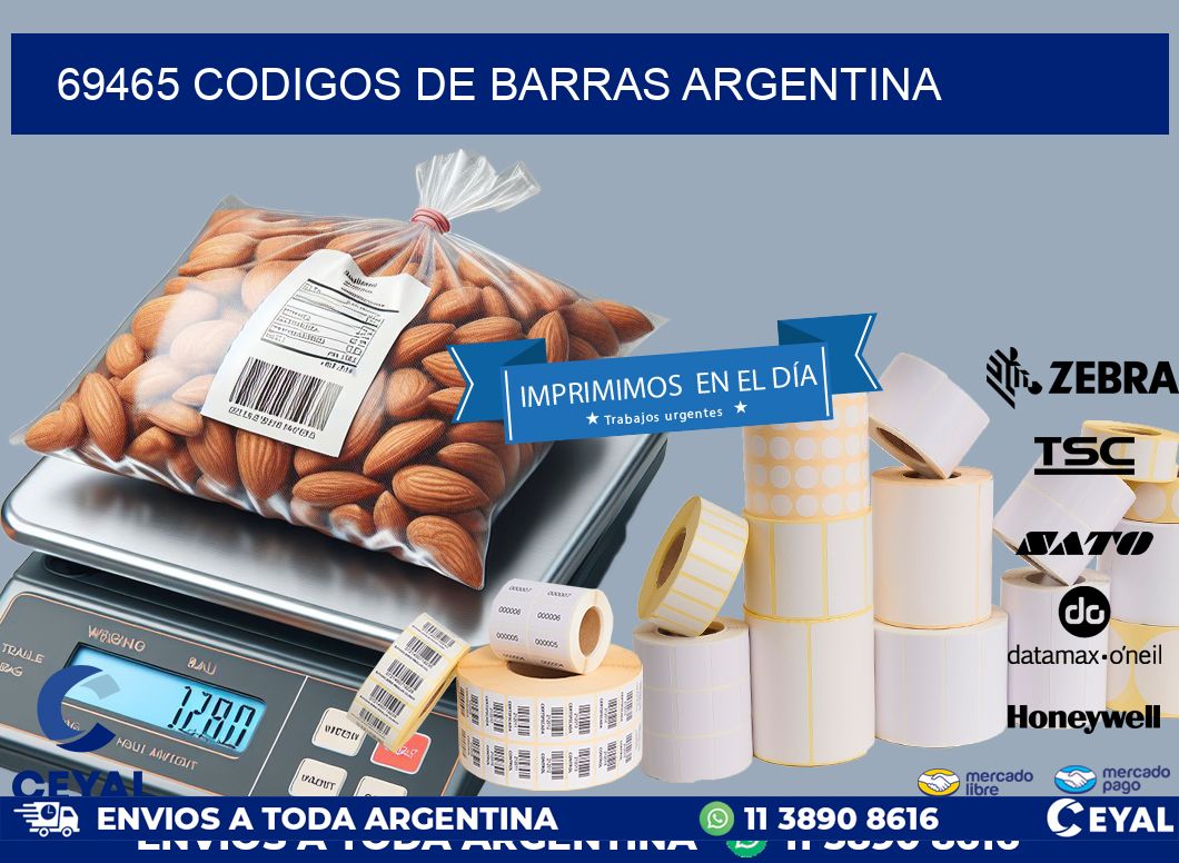 69465 CODIGOS DE BARRAS ARGENTINA