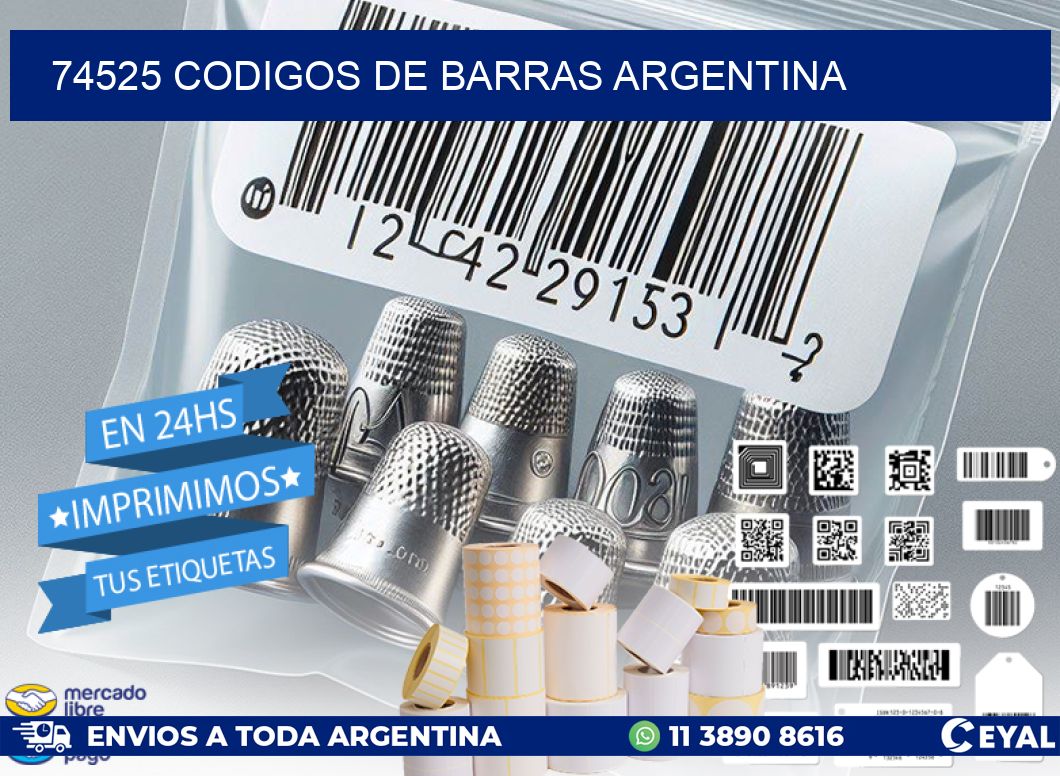 74525 CODIGOS DE BARRAS ARGENTINA