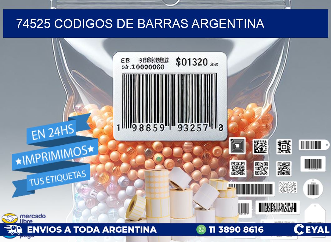 74525 CODIGOS DE BARRAS ARGENTINA