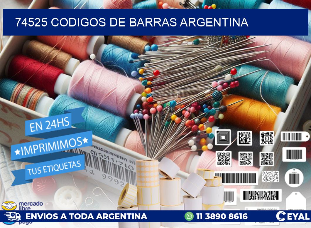 74525 CODIGOS DE BARRAS ARGENTINA