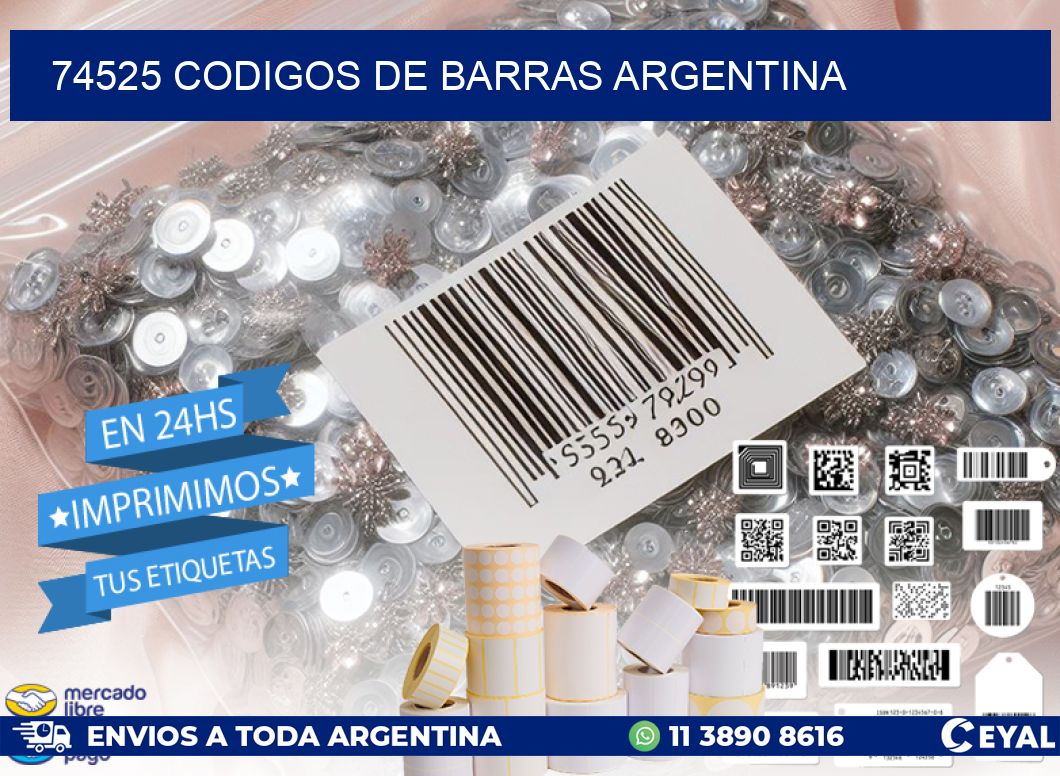 74525 CODIGOS DE BARRAS ARGENTINA