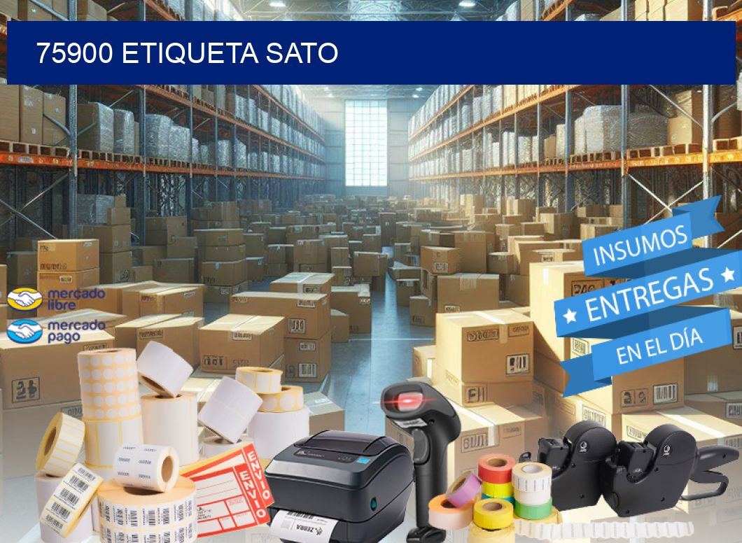 75900 etiqueta sato