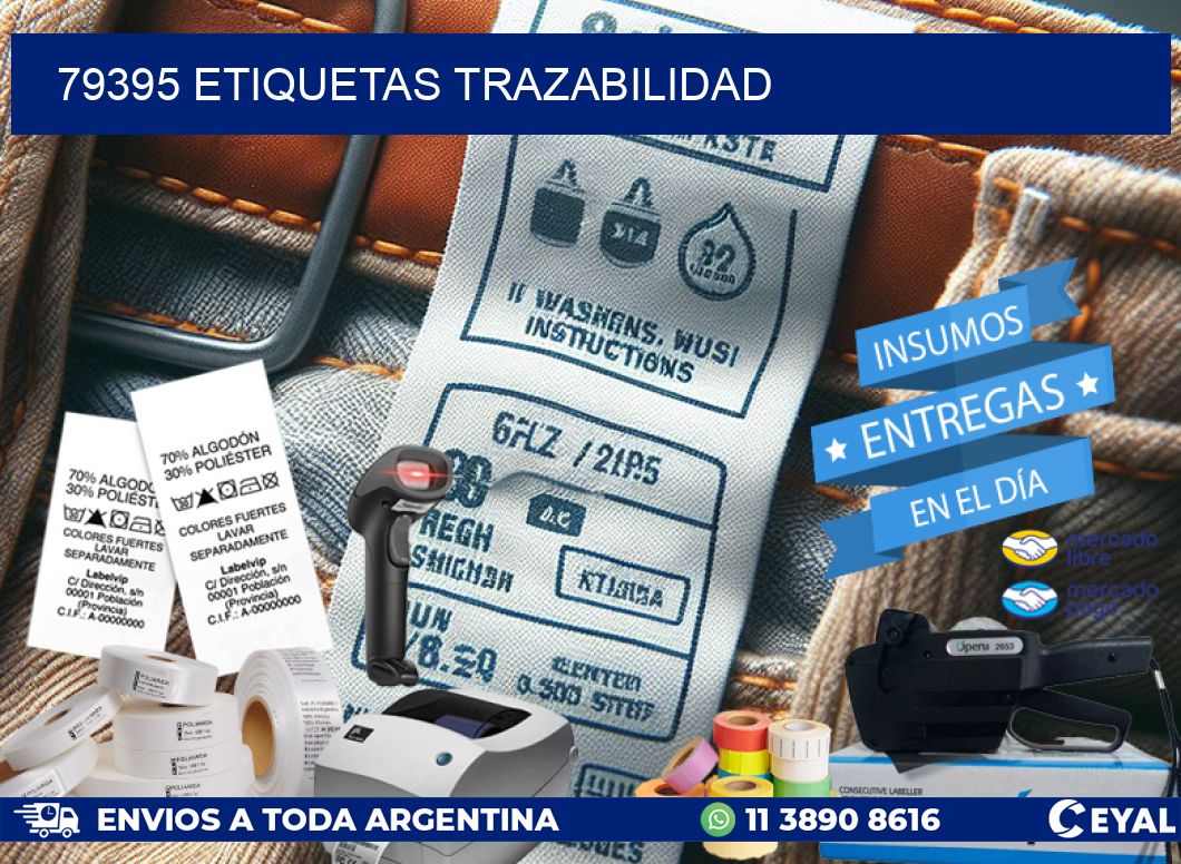 79395 Etiquetas trazabilidad