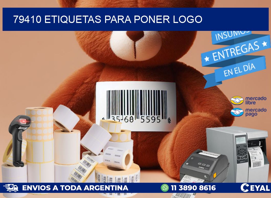 79410 ETIQUETAS PARA PONER LOGO