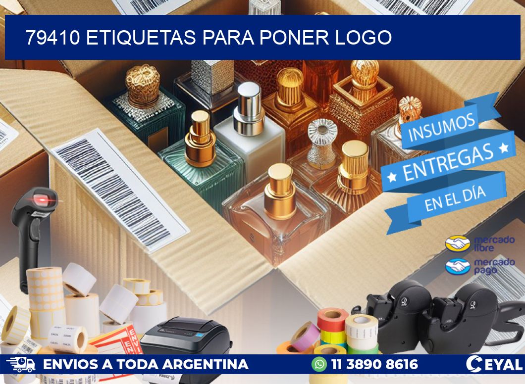 79410 ETIQUETAS PARA PONER LOGO