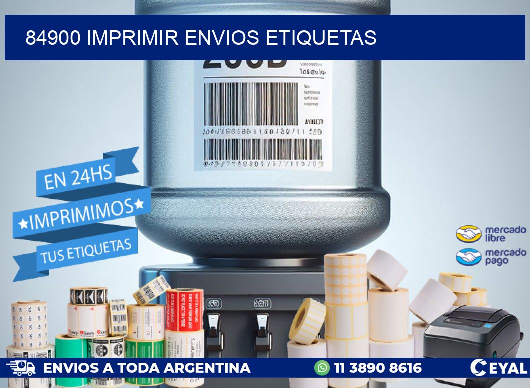 84900 imprimir envios etiquetas