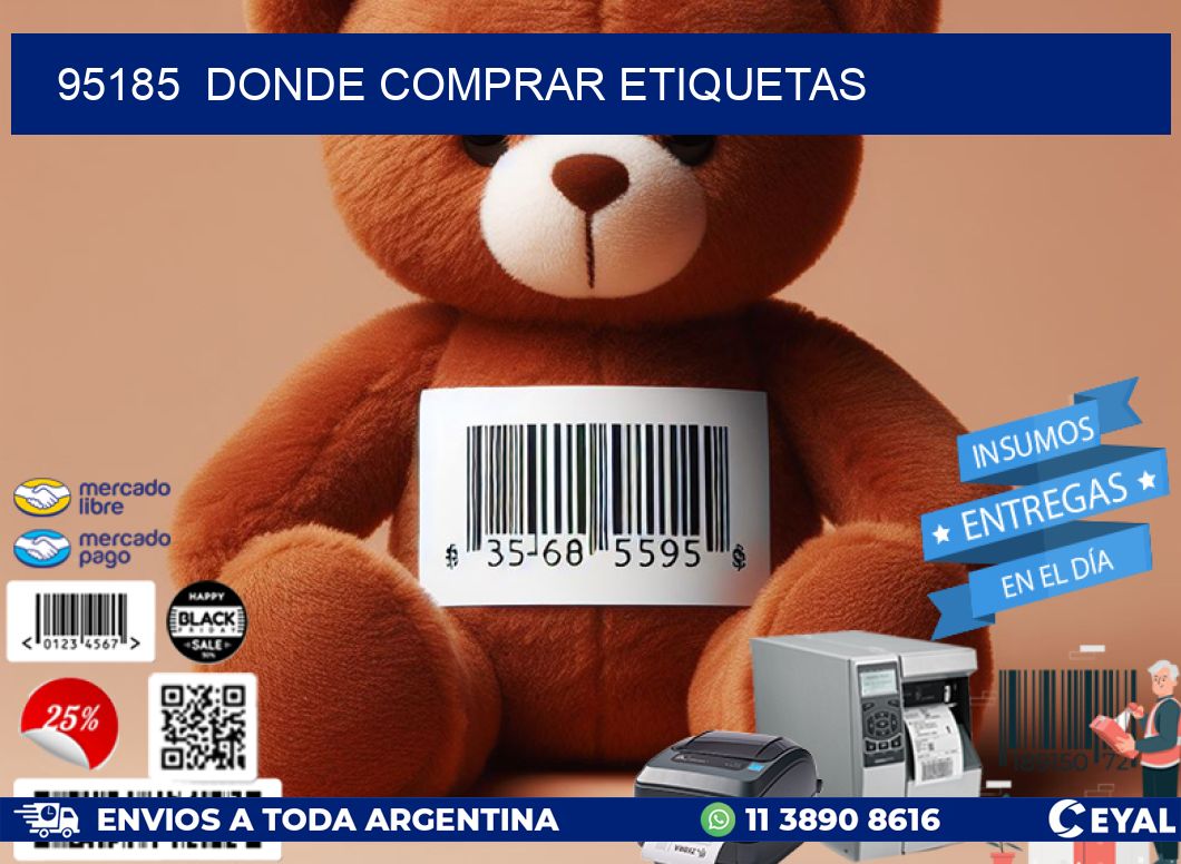 95185  donde comprar etiquetas