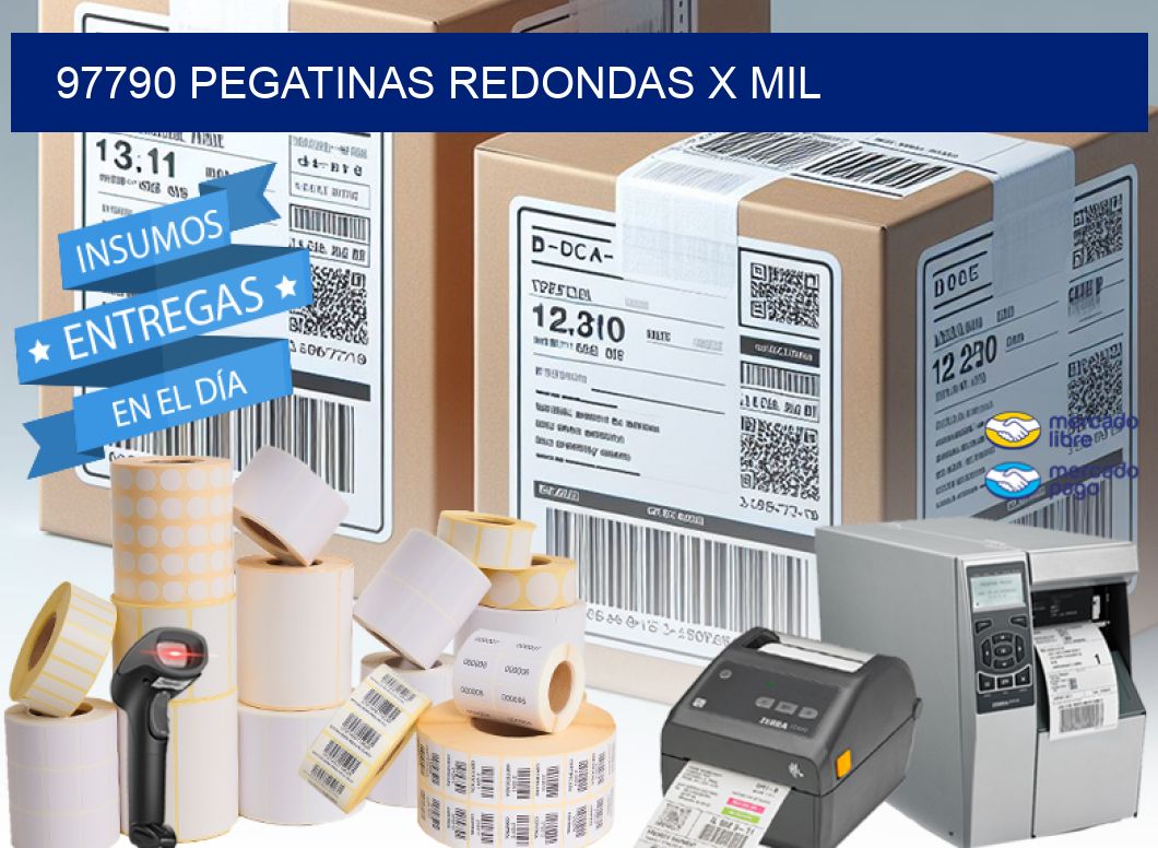 97790 PEGATINAS REDONDAS X MIL