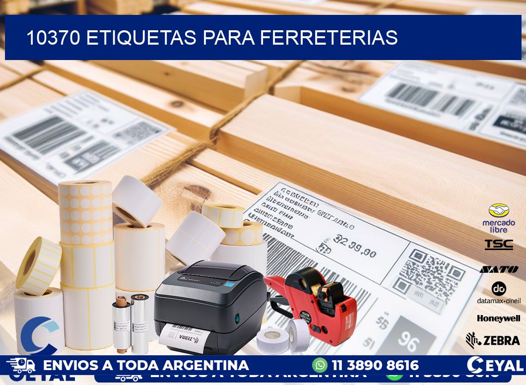 10370 ETIQUETAS PARA FERRETERIAS