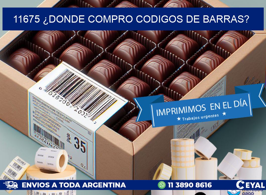 11675 ¿DONDE COMPRO CODIGOS DE BARRAS?