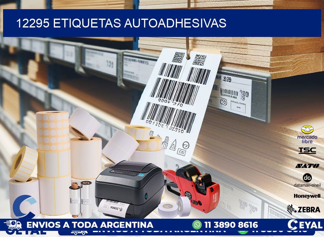 12295 ETIQUETAS AUTOADHESIVAS