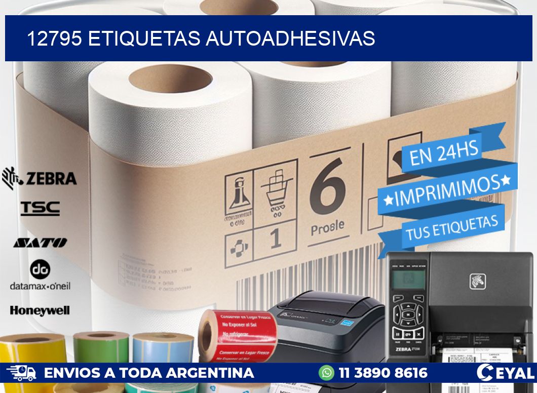 12795 ETIQUETAS AUTOADHESIVAS