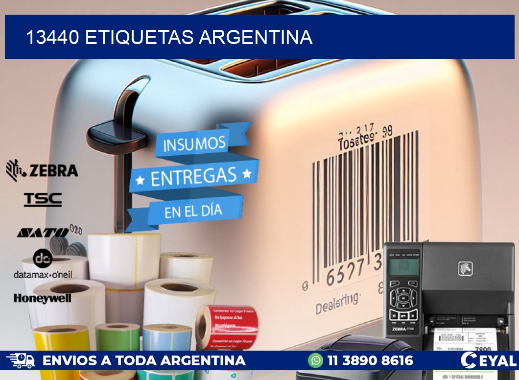 13440 ETIQUETAS ARGENTINA