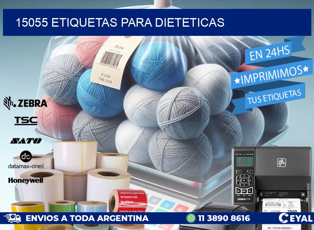 15055 ETIQUETAS PARA DIETETICAS