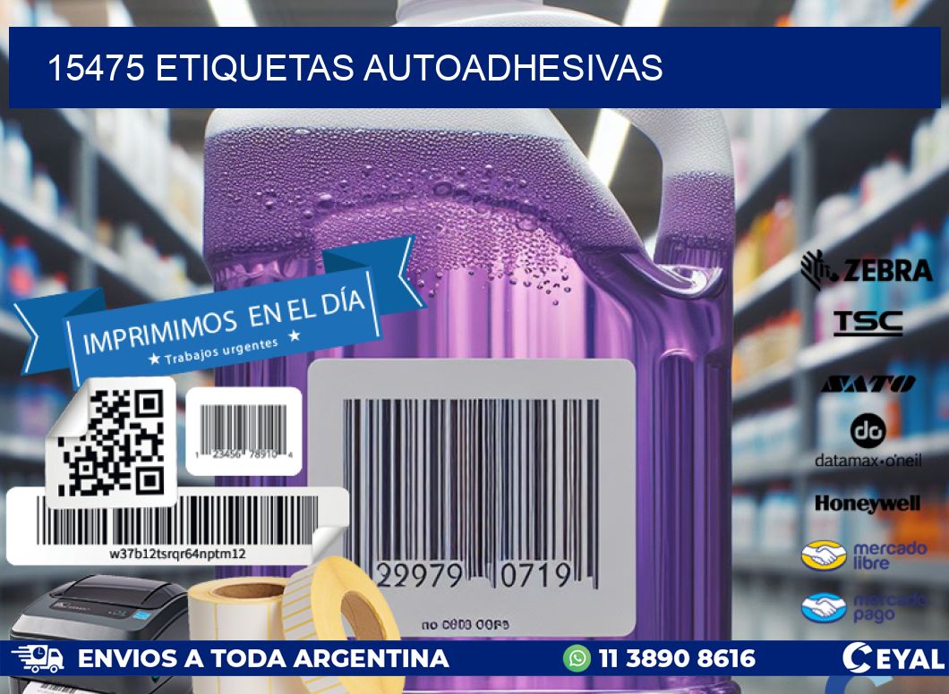 15475 ETIQUETAS AUTOADHESIVAS